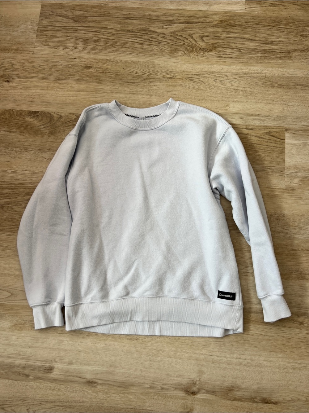 Calvin Klein Pale Blue Crewneck Sweatshirt